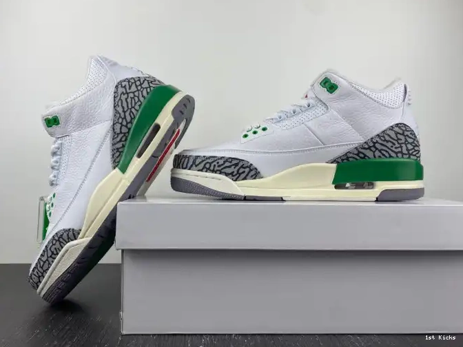 1st Kicks Shoes (W) CK9246-136 3 Lucky Green Retro Jordan 0522